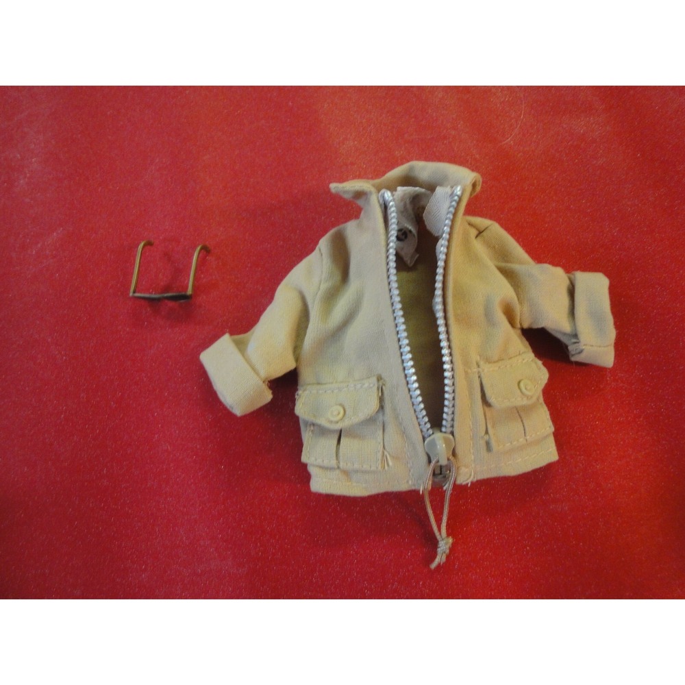 G.I. JOE 12" doll hasbro‎ Commanders Coat and green lenses lens sunglasses